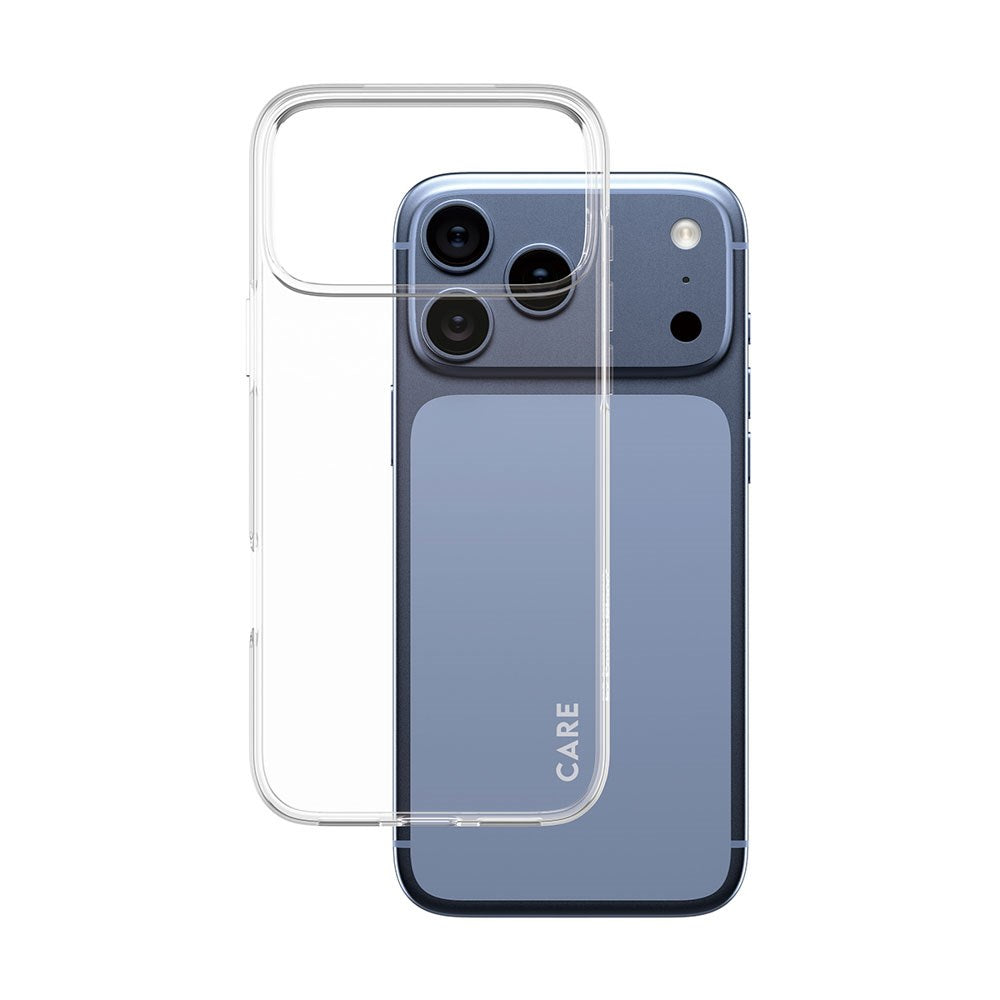 iPhone 18 Pro Max  / 17 Pro Max CARE by PanzerGlass Fashionable X-Ray Soft Basic Case - Gjennomsiktig