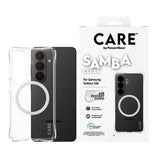 Samsung Galaxy S26 CARE by PanzerGlass Fashionable Samba Deksel - Qi Kompatibel - Gjennomsiktig