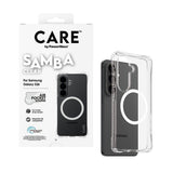 Samsung Galaxy S26 CARE by PanzerGlass Fashionable Samba Deksel - Qi Kompatibel - Gjennomsiktig