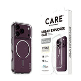 iPhone 18 Pro / 17 Pro CARE by PanzerGlass FLAGSHIP Urban Explorer Deksel - MagSafe Kompatibel - Transparent / White