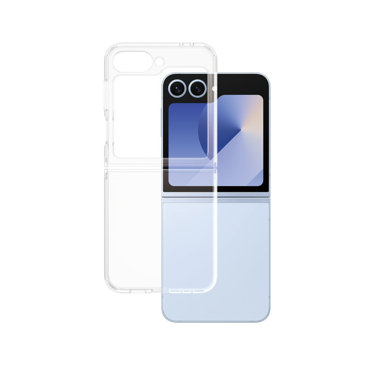 CARE by PanzerGlass Samsung Galaxy Z Flip7 FE FLAGSHIP Urban Combat Case - Transparent