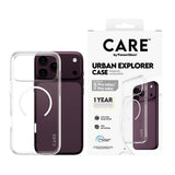 iPhone 18 Pro Max  / 17 Pro Max CARE by PanzerGlass FLAGSHIP Urban Explorer Deksel - MagSafe Kompatibel - Transparent / White