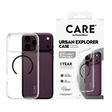 iPhone 18 Pro Max  / 17 Pro Max CARE by PanzerGlass FLAGSHIP Urban Explorer Deksel - MagSafe Kompatibel - Transparent / Black