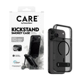 iPhone 18 Pro Max  / 17 Pro Max CARE by PanzerGlass Feature Kickstand Deksel - MagSafe Kompatibel - Svart / Gjennomsiktig