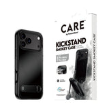 iPhone 18 Pro Max  / 17 Pro Max CARE by PanzerGlass Feature Kickstand Deksel - MagSafe Kompatibel - Svart / Gjennomsiktig