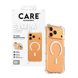 CARE by PanzerGlass iPhone 17 Pro Max Fashionable Samba Deksel - MagSafe Kompatibel - Transparent