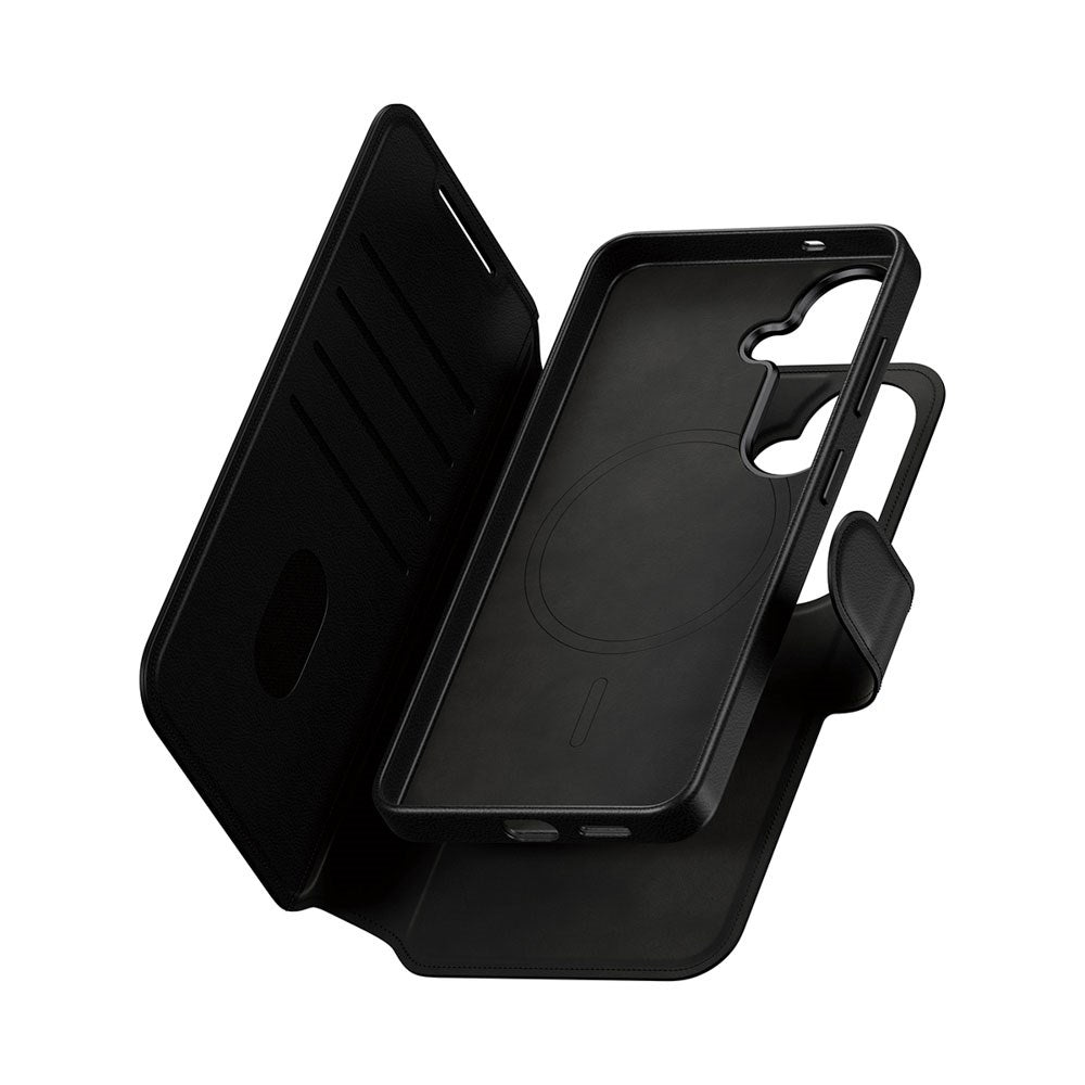 Samsung Galaxy S26 CARE by PanzerGlass Feature Tango 2-in-1 Deksel med Lommebok - Svart