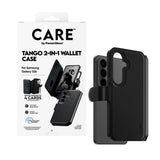 Samsung Galaxy S26 CARE by PanzerGlass Feature Tango 2-in-1 Deksel med Lommebok - Svart
