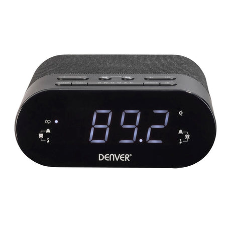Denver CRQ-107 Radio med Trådløs Lading & Bluetooth - Svart