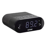 Denver CRQ-107 Radio med Trådløs Lading & Bluetooth - Svart