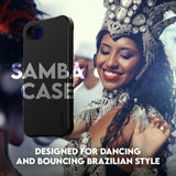 CARE by PanzerGlass iPhone 17e / 16e Fashionable Samba Deksel - MagSafe Kompatibel - Svart