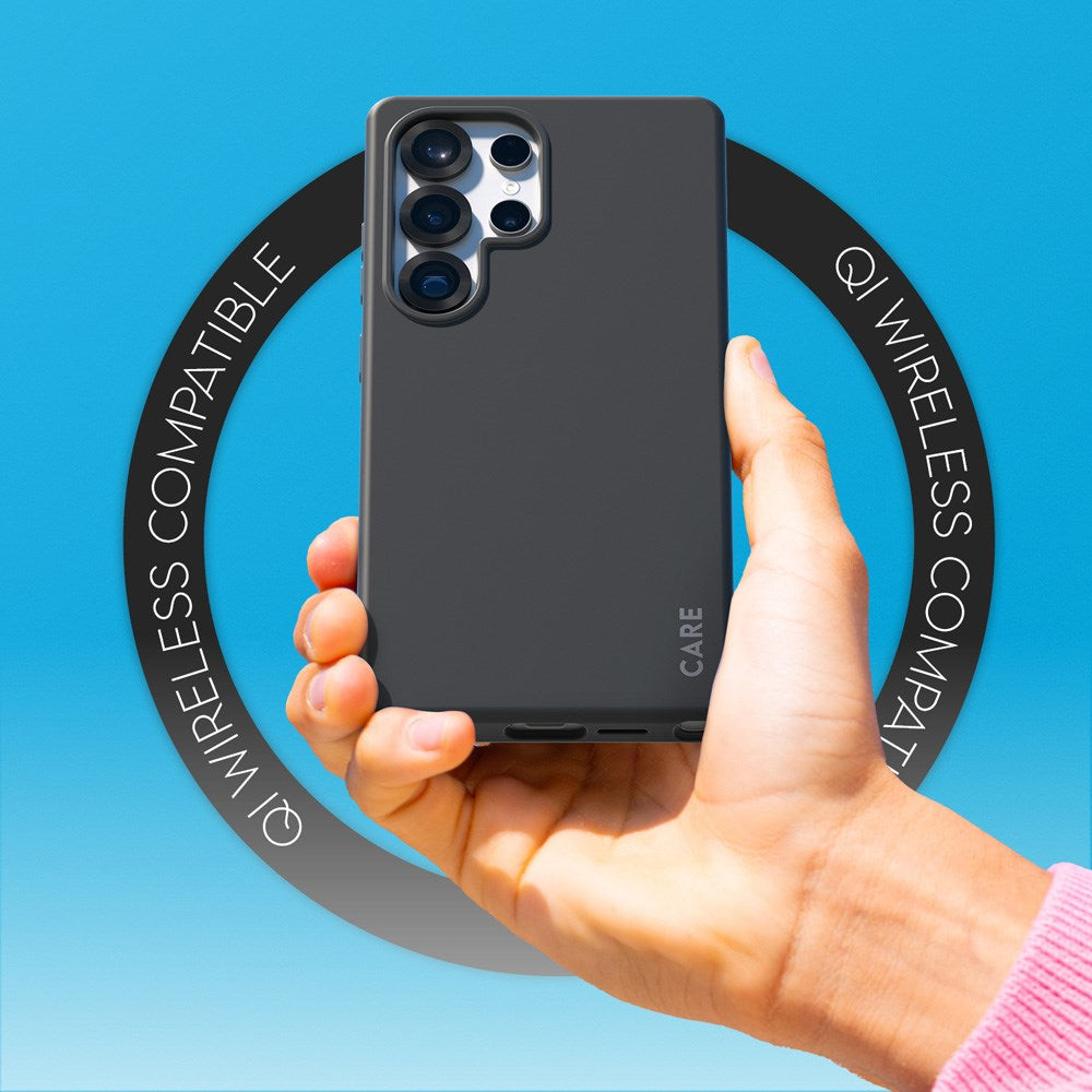 CARE by PanzerGlass Samsung Galaxy S25 Ultra FASHION Fearlessly Fashionable Deksel - QI Kompatibel - Black