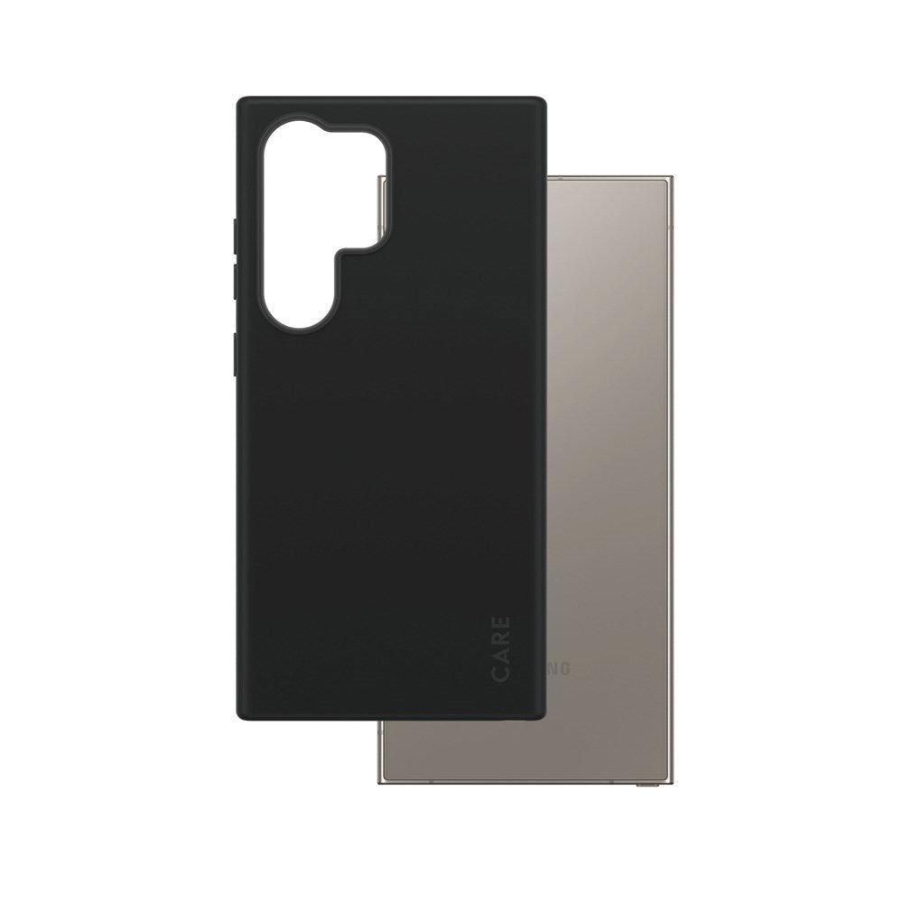 CARE by PanzerGlass Samsung Galaxy S25 Ultra FASHION Fearlessly Fashionable Deksel - QI Kompatibel - Black