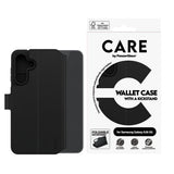 CARE by PanzerGlass Samsung Galaxy A36 (5G) Feature Wallet Case med Stativfunksjon - Svart