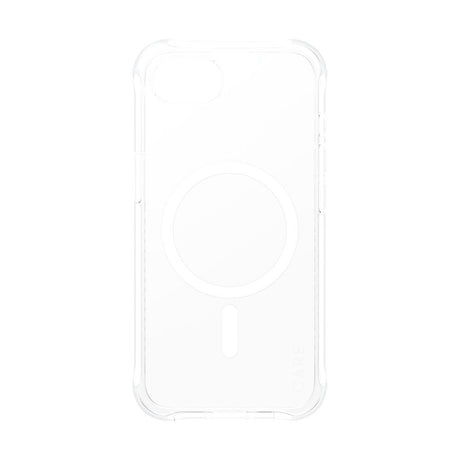 CARE by PanzerGlass iPhone 17e / 16e Fashionable Samba Deksel - MagSafe Kompatibel - Gjennomsiktig / Hvit