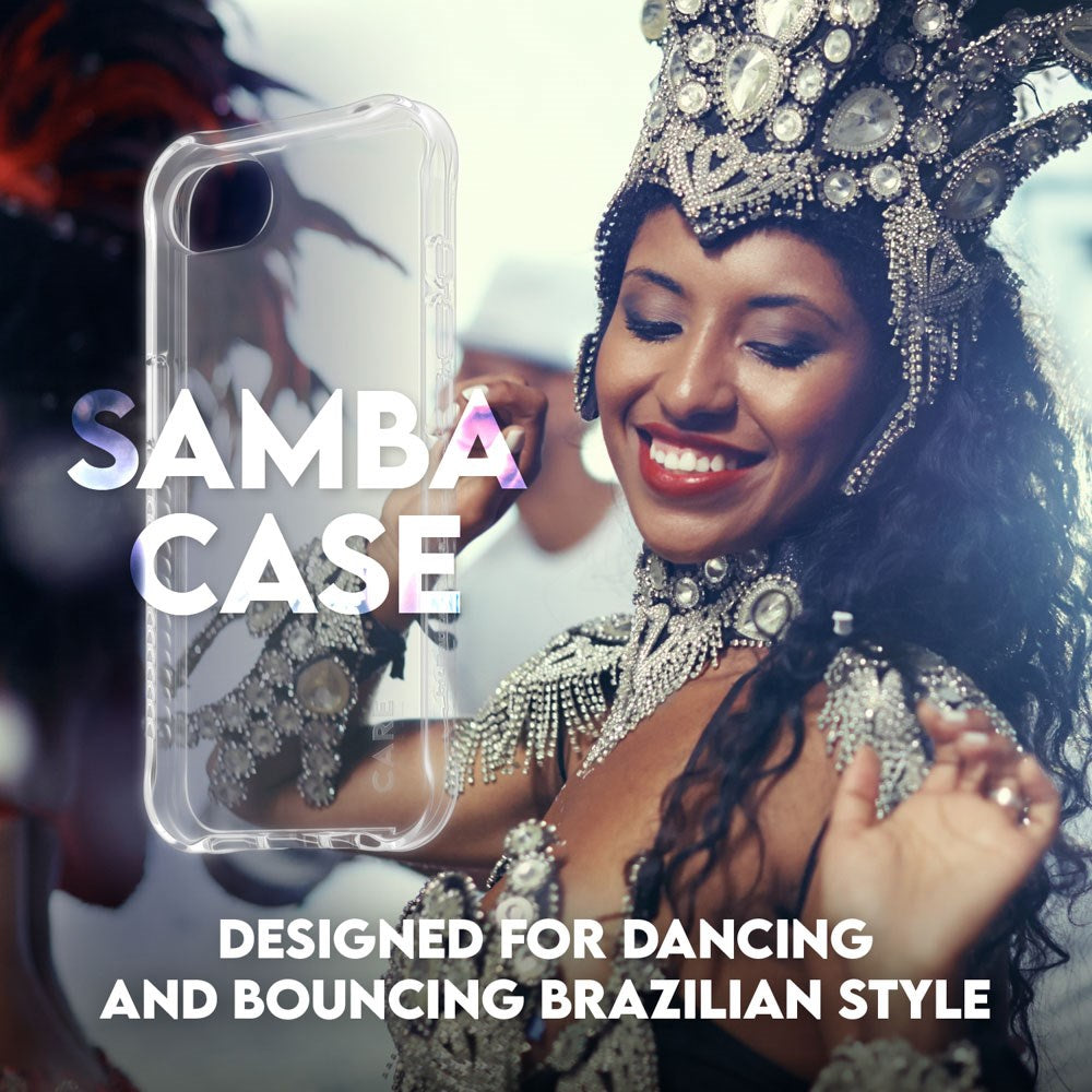 CARE by PanzerGlass iPhone 17e / 16e Fashionable Samba Deksel - Gjennomsiktig