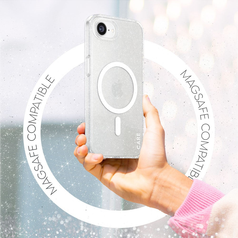 CARE by PanzerGlass iPhone 17e / 16e FLAGSHIP Urban Combat Deksel - MagSafe Kompatibel - Star Lit / White