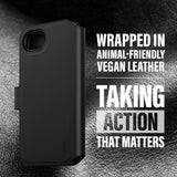 CARE by PanzerGlass iPhone 17e / 16e Feature Tango 2-in-1 Deksel med Lommebok - Svart