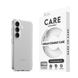 CARE by PanzerGlass Samsung Galaxy S25 FLAGSHIP Urban Combat Deksel - Gjennomsiktig