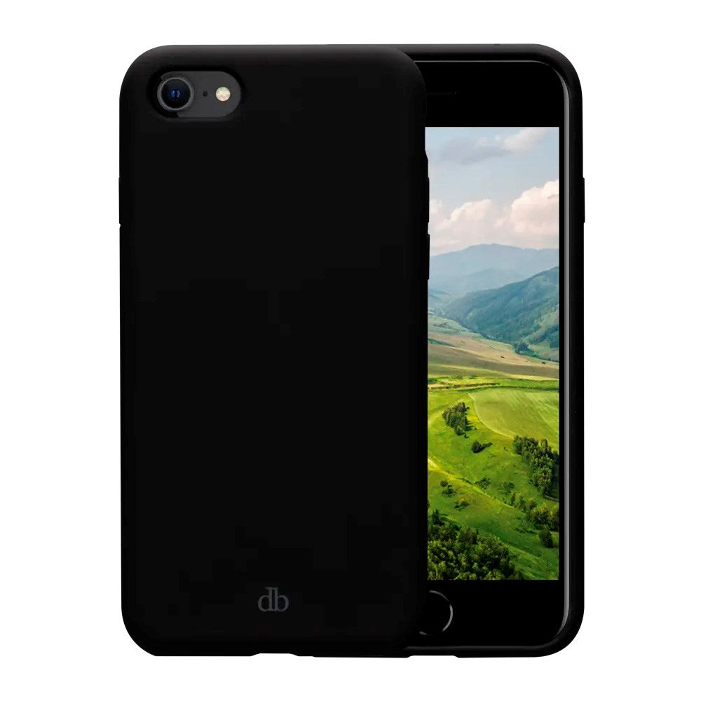 iPhone SE/8/7 dbramante1928 Costa Rica Skal Silikon - 100% Återvunnen Plast - Night Black