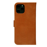 iPhone 12 Pro Max dbramante1928 Copenhagen Slim Ekte Skinn Flip Deksel m. Lommebok - Tan