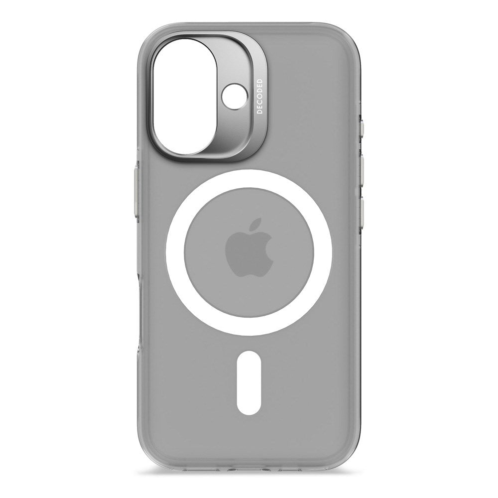 Decoded iPhone 16 Clear Case - 100% Resirkulert Plast - MagSafe-kompatibel - Gjennomsiktig / Matt