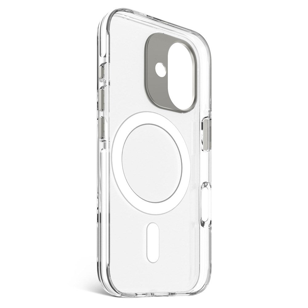Decoded iPhone 16 Clear Case - 100% Resirkulert Plast - MagSafe-kompatibel - Gjennomsiktig / Matt