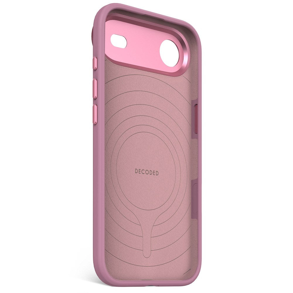 Decoded iPhone Air AntiMicrobial Silikon Deksel - MagSafe Kompatibel - Rosette