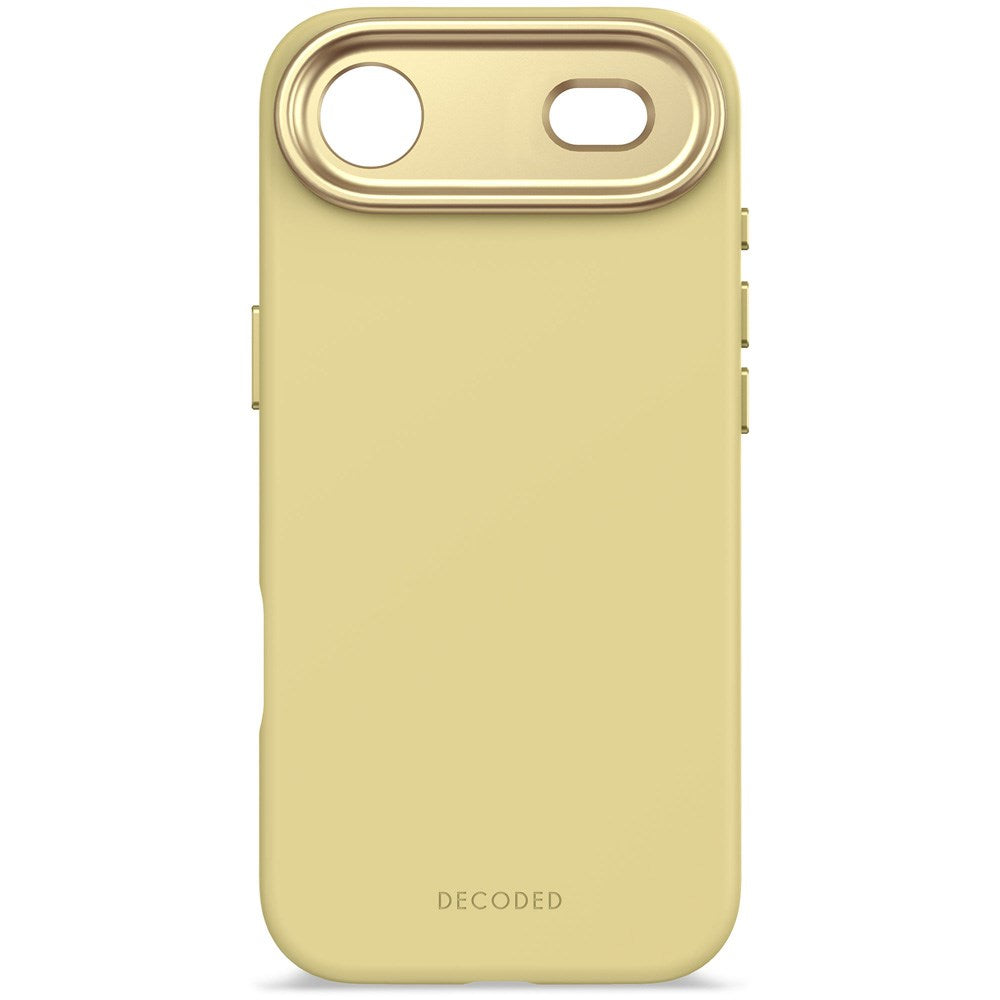 Decoded iPhone Air AntiMicrobial Silikon Deksel - MagSafe Kompatibel - Yuma Yellow
