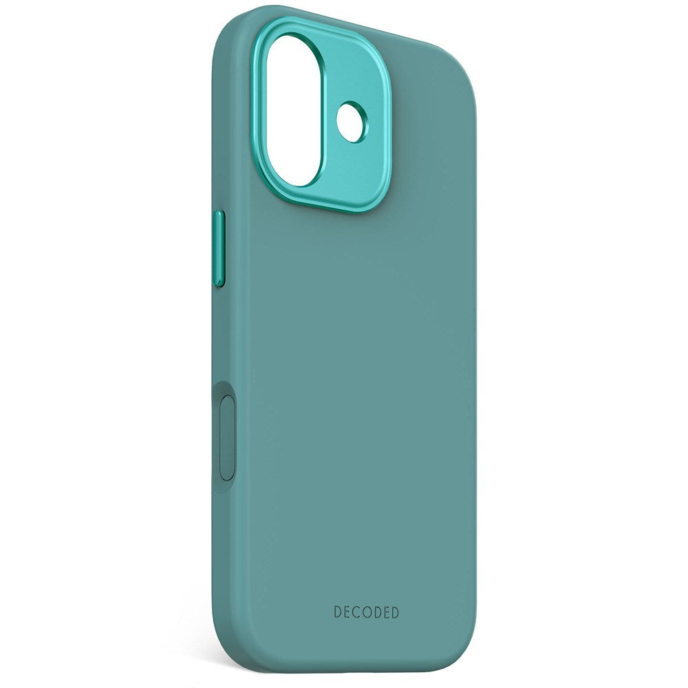 Decoded iPhone 17 AntiMicrobial Silikon Deksel - MagSafe Kompatibel - Retro Blue
