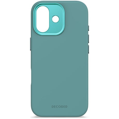 Decoded iPhone 17 AntiMicrobial Silikon Deksel - MagSafe Kompatibel - Retro Blue