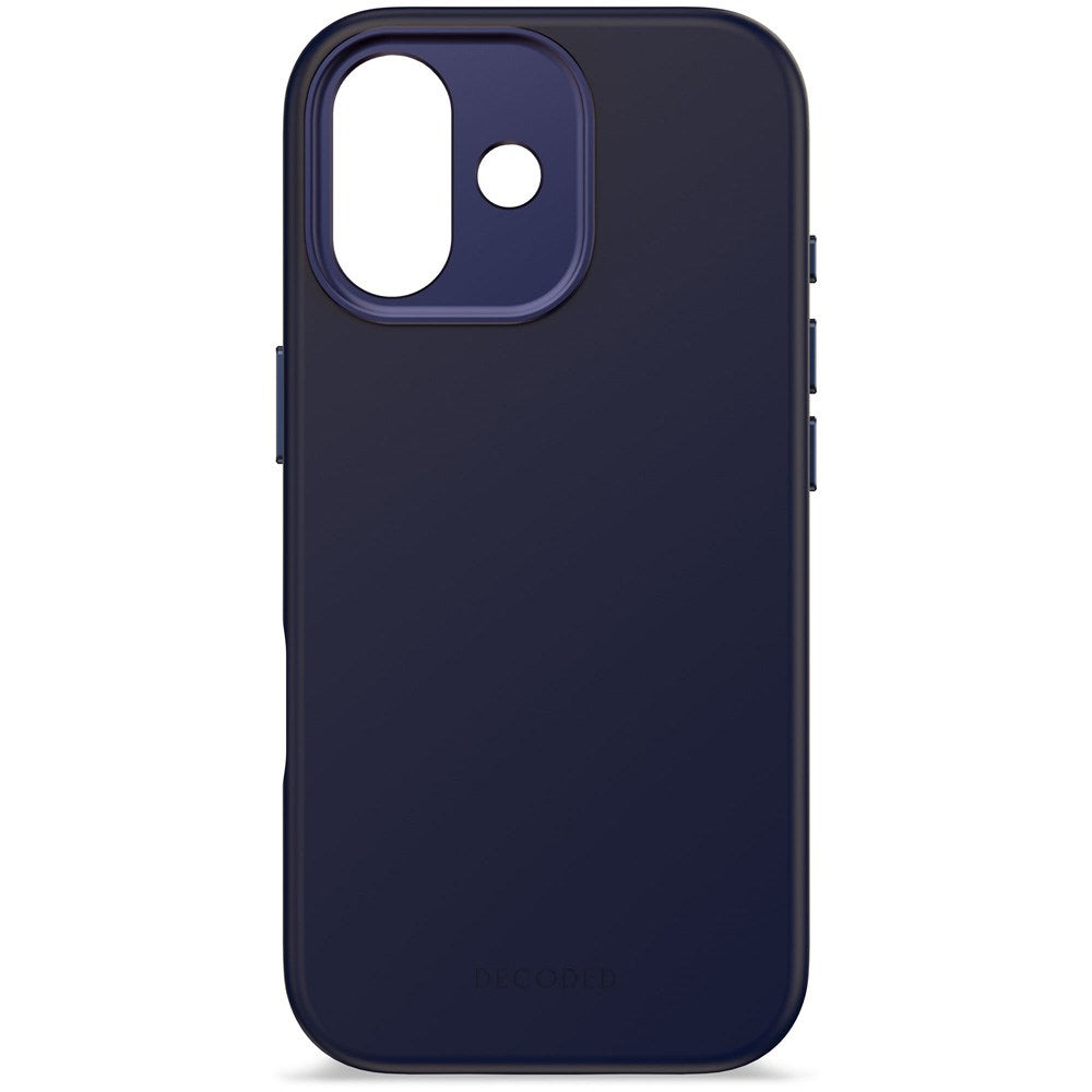 Decoded iPhone 17 AntiMicrobial Silikon Deksel - MagSafe Kompatibel - True Navy