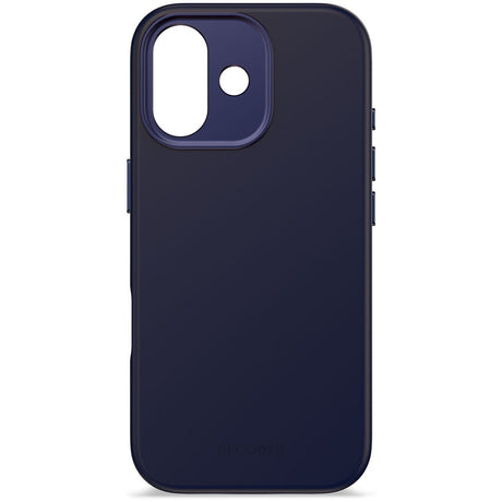 Decoded iPhone 17 AntiMicrobial Silikon Deksel - MagSafe Kompatibel - True Navy