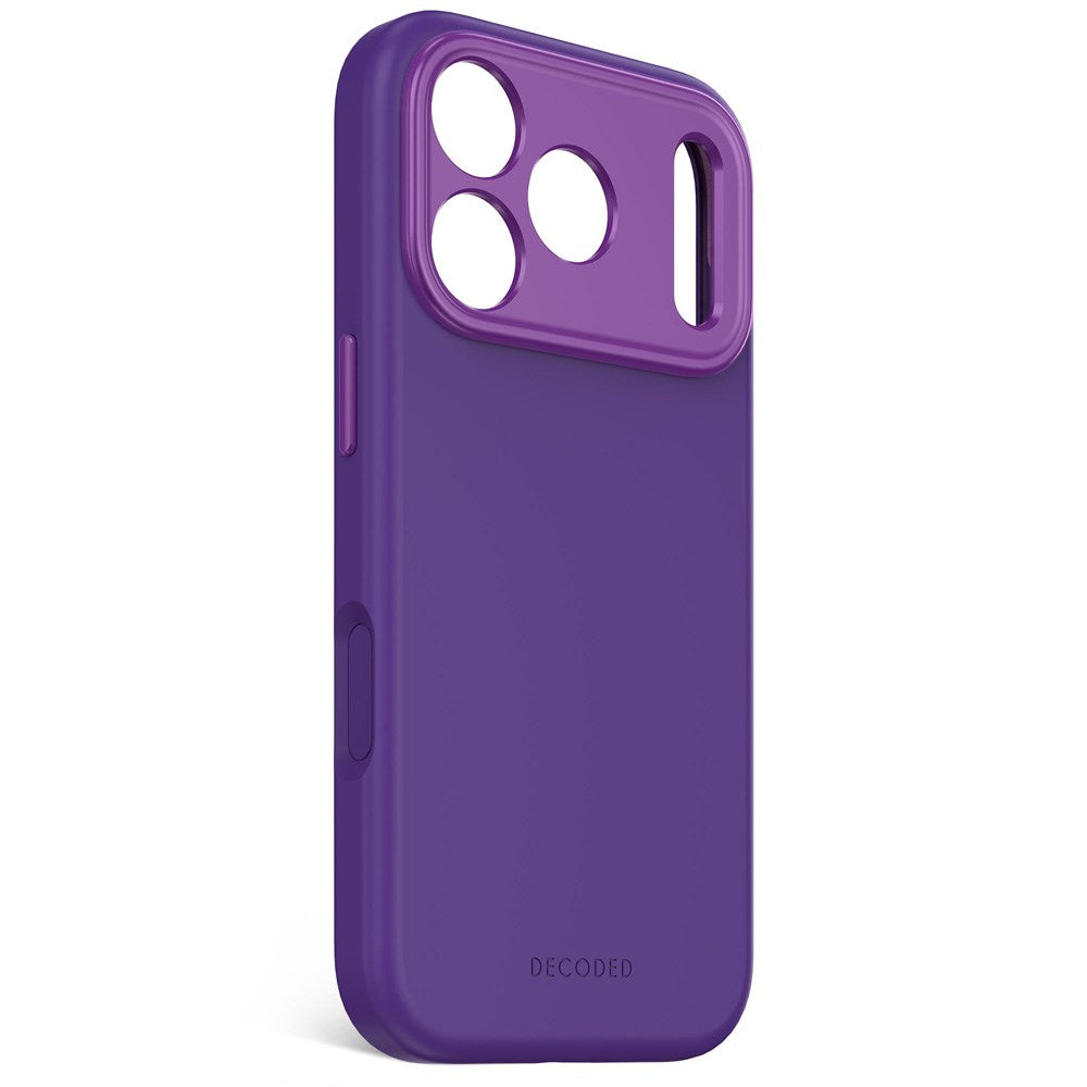 Decoded iPhone 17 Pro AntiMicrobial Silikon Deksel - MagSafe Kompatibel - Future Dusk