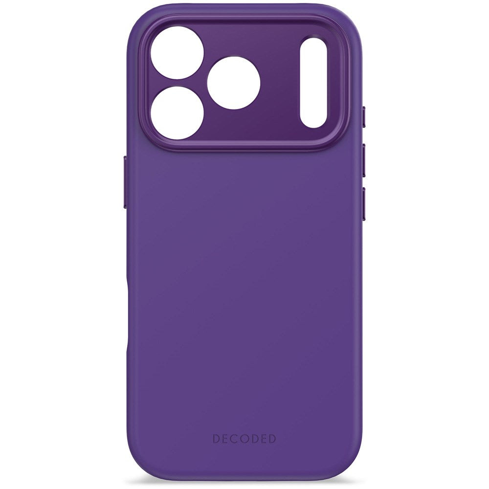 Decoded iPhone 17 Pro AntiMicrobial Silikon Deksel - MagSafe Kompatibel - Future Dusk