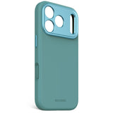 Decoded iPhone 17 Pro AntiMicrobial Silikon Deksel - MagSafe Kompatibel - Retro Blue