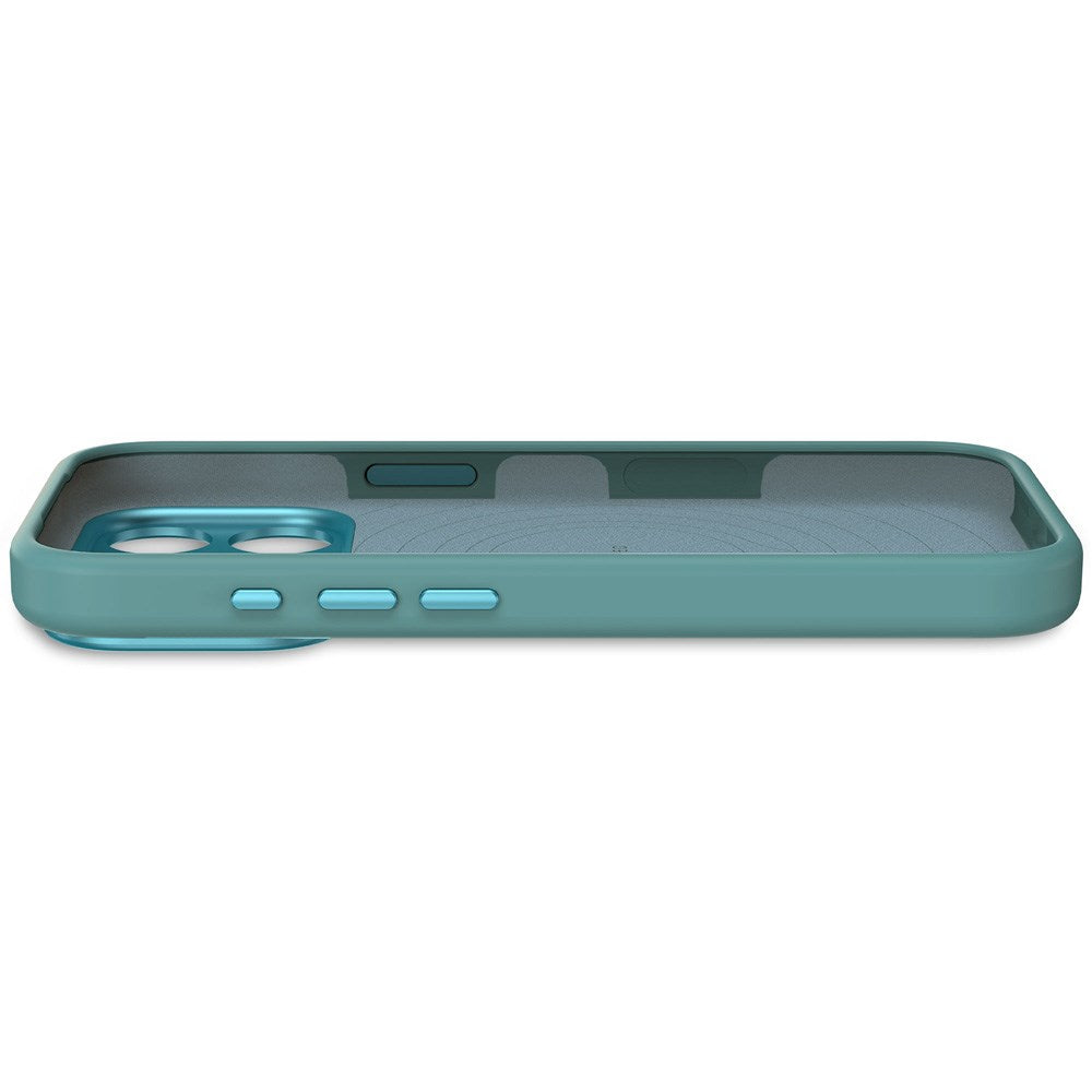 Decoded iPhone 17 Pro AntiMicrobial Silikon Deksel - MagSafe Kompatibel - Retro Blue