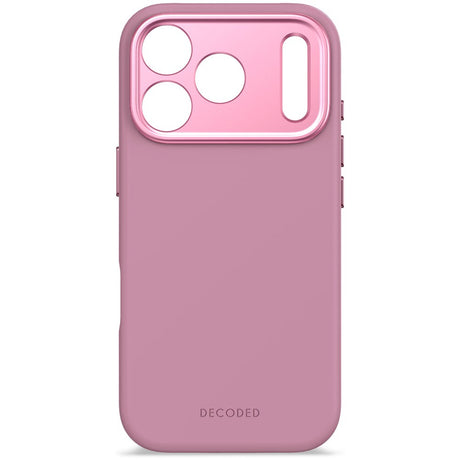 Decoded iPhone 17 Pro AntiMicrobial Silikon Deksel - MagSafe Kompatibel - Rosette