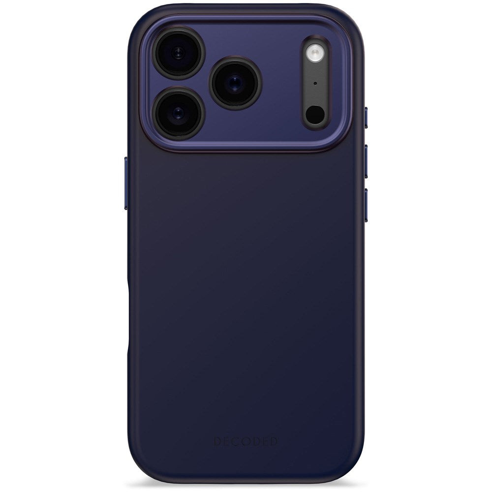 Decoded iPhone 17 Pro AntiMicrobial Silikon Deksel - MagSafe Kompatibel - True Navy