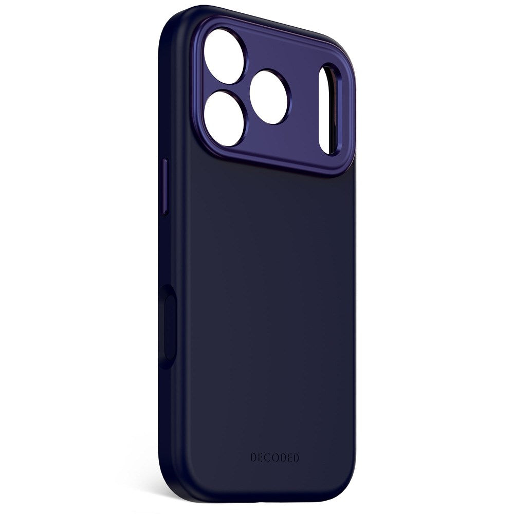 Decoded iPhone 17 Pro AntiMicrobial Silikon Deksel - MagSafe Kompatibel - True Navy