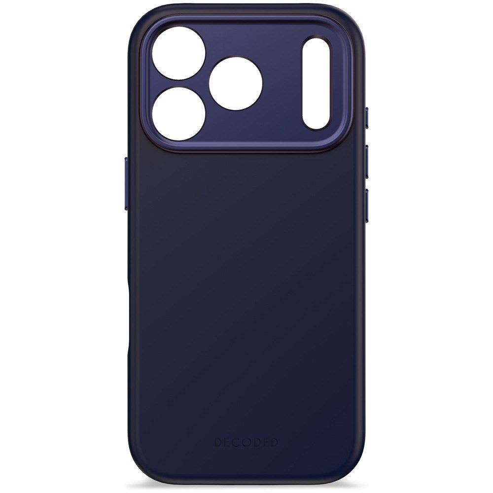 Decoded iPhone 17 Pro AntiMicrobial Silikon Deksel - MagSafe Kompatibel - True Navy