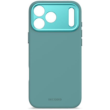 Decoded iPhone 17 Pro Max AntiMicrobial Silikon Deksel - MagSafe Kompatibel - Retro Blue
