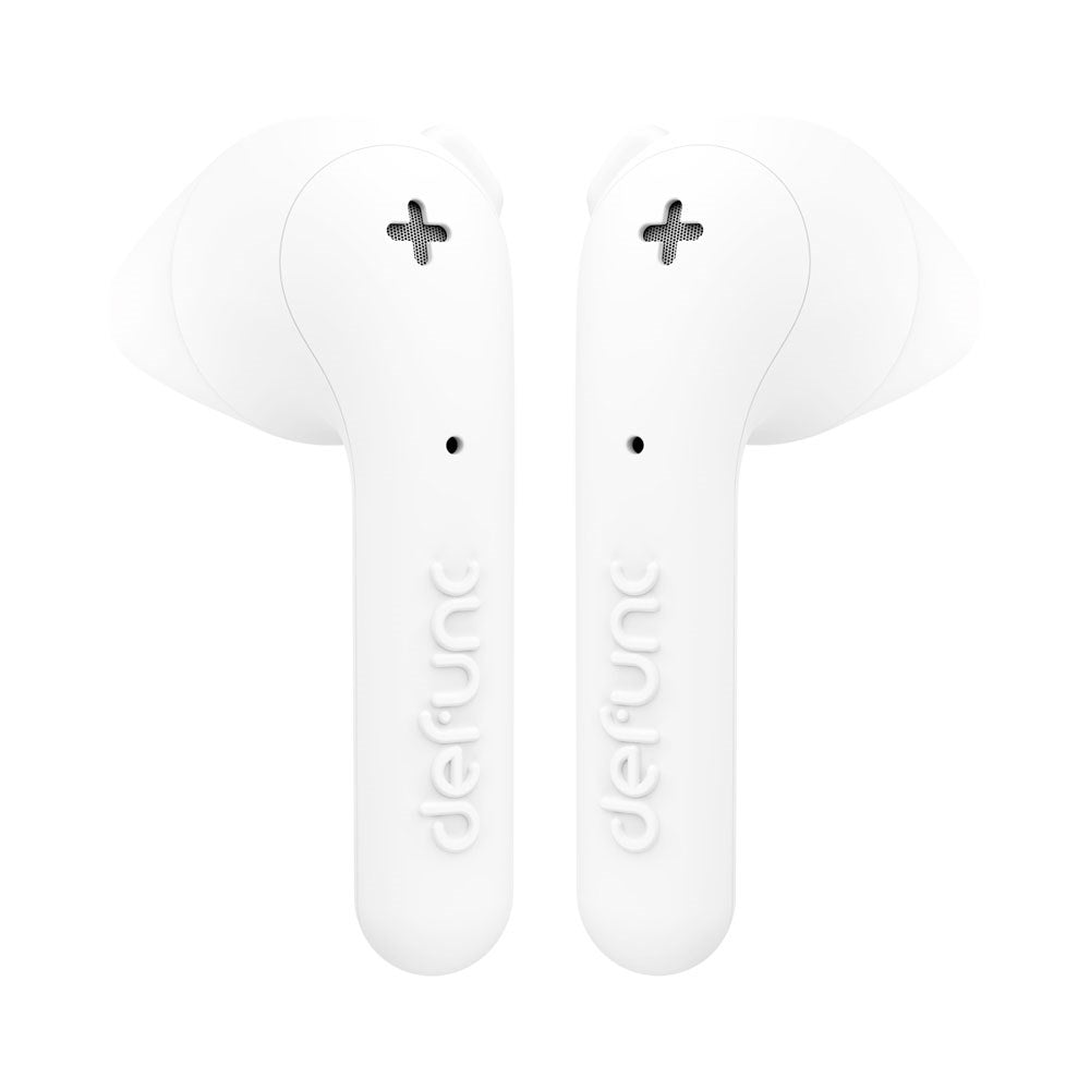 Defunc True Music Hybrid Trådløse Hodetelefoner - In-Ear - Hvit