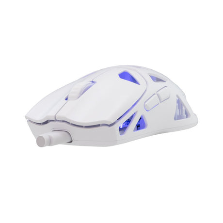 White Shark DAGONET Trådløs Gaming Mus - 6D / 24000 DPI - Hvit