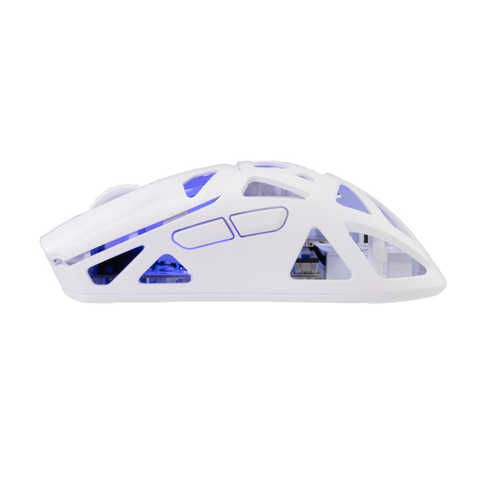 White Shark DAGONET Trådløs Gaming Mus - 6D / 24000 DPI - Hvit
