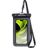 Universal Vanntett Case Etui Mobile Origin - Svart / Gjennomsiktig  (Maks. Mobil: 6,8")