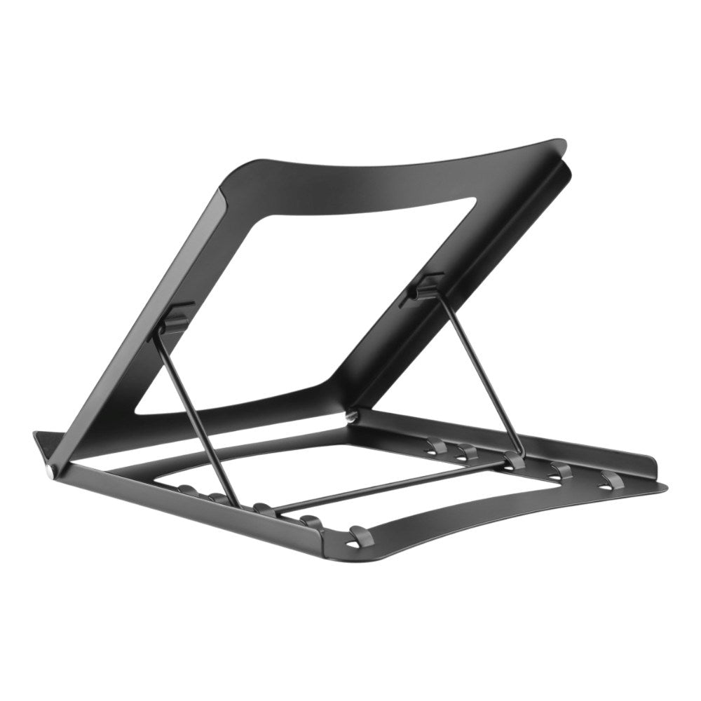 Deltaco Sammenleggbart Stativ for Laptop / Nettbrett - 5 Posisjoner - Mål: 10-15" - Grå