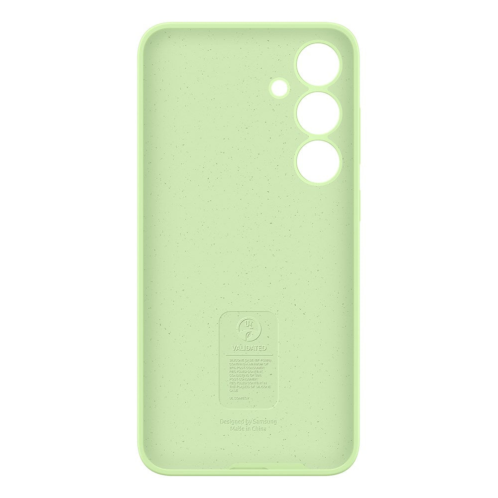 Original Samsung Galaxy S24+ (Plus) Silikon Deksel - Grønn (EF-PS926TGEGWW)