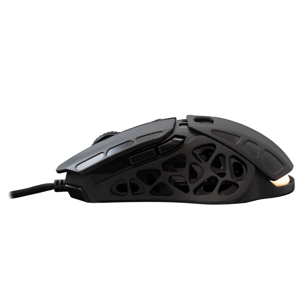 White Shark ECTOR Gaming Mus - 7D / 12400 DPI - Svart