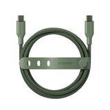 empower by PanzerGlass Racing 60W USB-C til USB-C Kabel – 1.2m – Sage